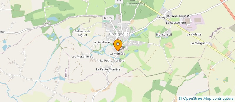 localisation de l'entreprise ASSOCIATION JUMELAGE CERIZAY - MONTEMOR - O - VELHO  CERIZAY