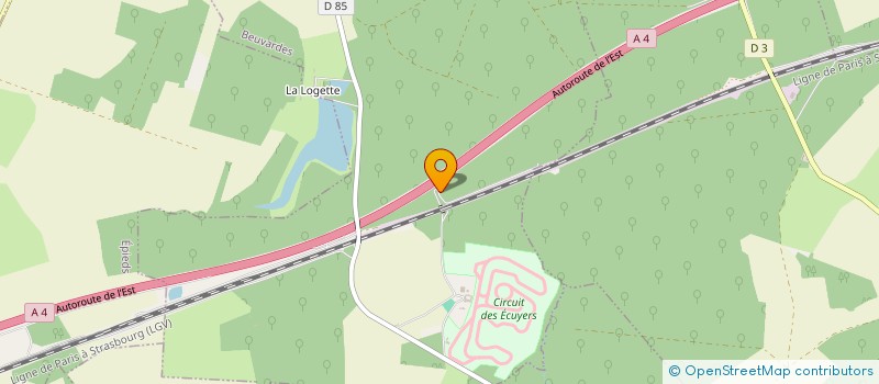 localisation de l'entreprise ASSOCIATION JUMP OFF  BEUVARDES