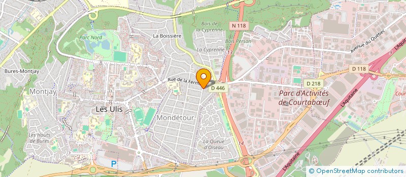 localisation de l'entreprise ASSOCIATION JUNIOR ETUDES à ORSAY