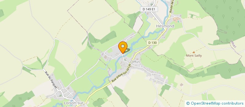 localisation de l'entreprise ASSOCIATION JURASSIC JUMP  MARENLA