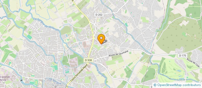 localisation de l'entreprise ASSOCIATION JUS'TIG FRANCE à L'ISLE-SUR-LA-SORGUE