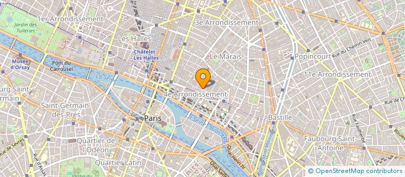 localisation de l'entreprise ASSOCIATION JUSTA7 BAND  PARIS