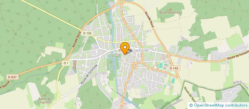 localisation de l'entreprise ASSOCIATION JUSTICIABLES EN REVOLTE à MILLY-LA-FORET