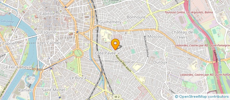 localisation de l'entreprise ASSOCIATION K DANSE à TOULOUSE