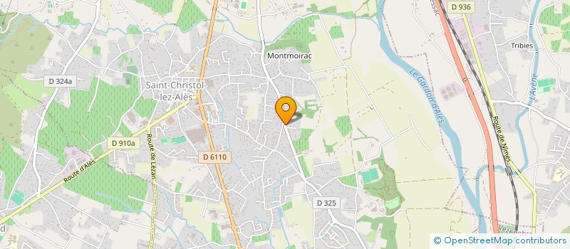 localisation de l'entreprise ASSOCIATION KA'DANSE  SAINT-CHRISTOL-LEZ-ALES