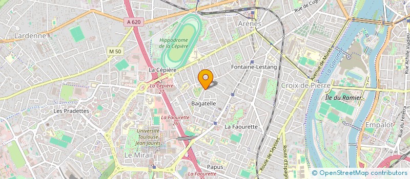 localisation de l'entreprise ASSOCIATION KABYLE DE TOULOUSE (AKT) à TOULOUSE