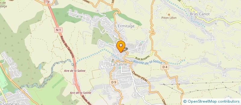 localisation de l'entreprise ASSOCIATION KADANSE  SAINT-PAUL