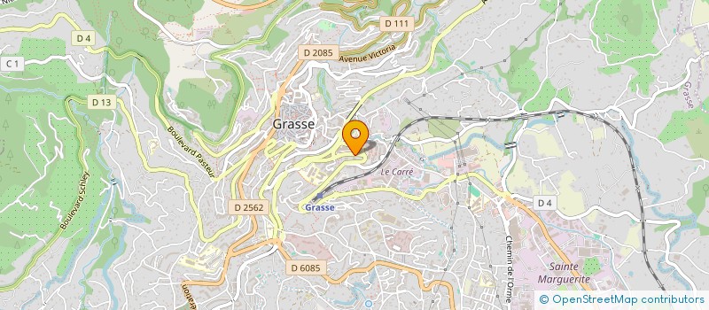 localisation de l'entreprise ASSOCIATION KAIDIRA à GRASSE