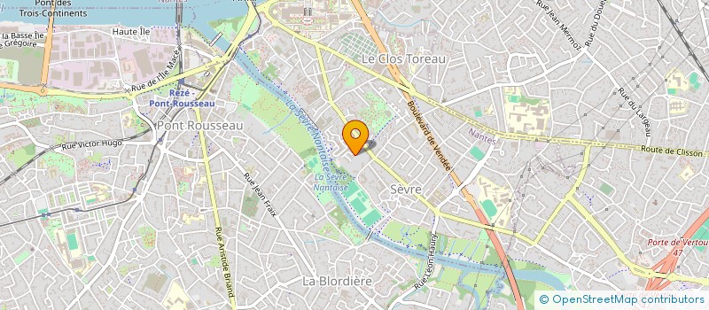 localisation de l'entreprise ASSOCIATION KALBANIK'S ORCHESTRA  NANTES