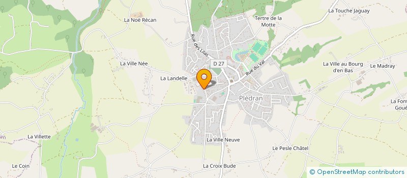 localisation de l'entreprise ASSOCIATION KALEIDA à PLEDRAN