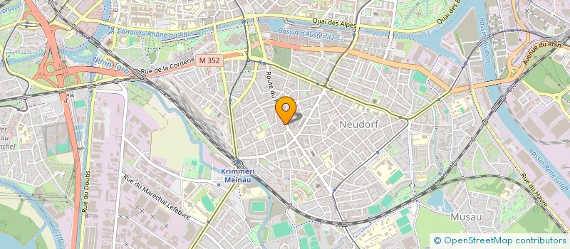 localisation de l'entreprise ASSOCIATION KALEIDO PROD à STRASBOURG