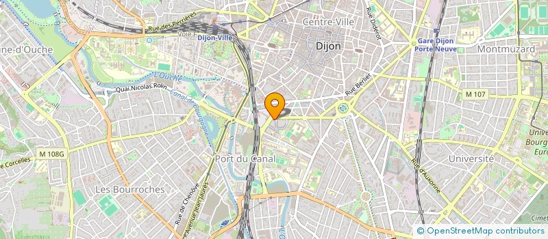 localisation de l'entreprise ASSOCIATION KALI à DIJON