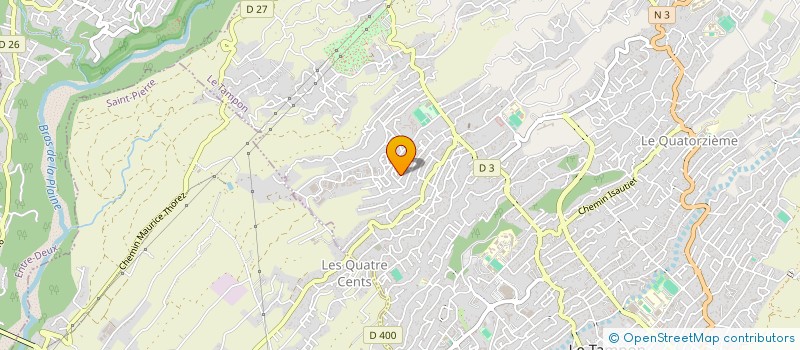 localisation de l'entreprise ASSOCIATION KALOS KAGATHOS REUNION  LE TAMPON