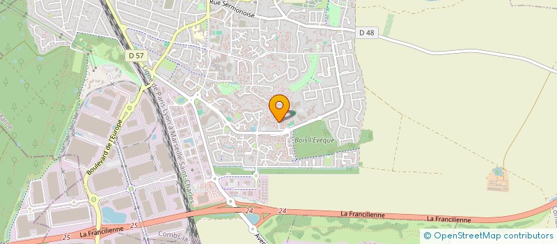 localisation de l'entreprise ASSOCIATION KALOUM DENE  COMBS-LA-VILLE