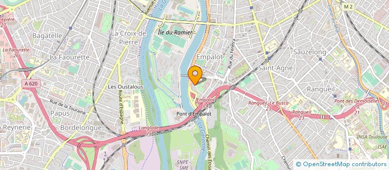 localisation de l'entreprise ASSOCIATION KANIA MOD'ACTION à TOULOUSE