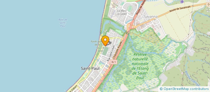 localisation de l'entreprise ASSOCIATION KAPLAWSE  SAINT-PAUL