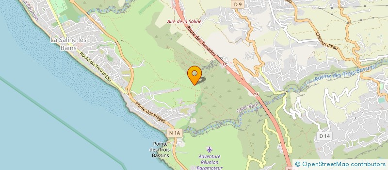 localisation de l'entreprise ASSOCIATION KARATE GOJU RYU CLUB DE SAINT PAUL  SAINT-PAUL