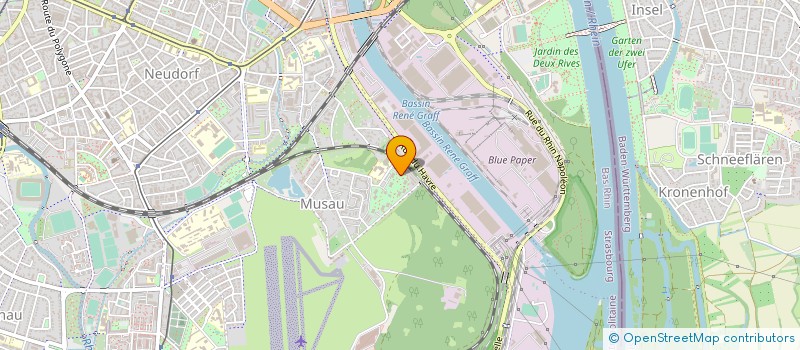 localisation de l'entreprise ASSOCIATION KARATE WADO DES 2 RIVES à STRASBOURG