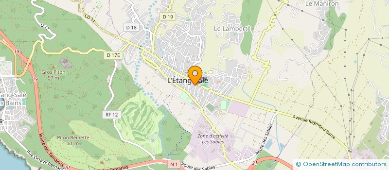 localisation de l'entreprise ASSOCIATION KARTIE à L ETANG SALE
