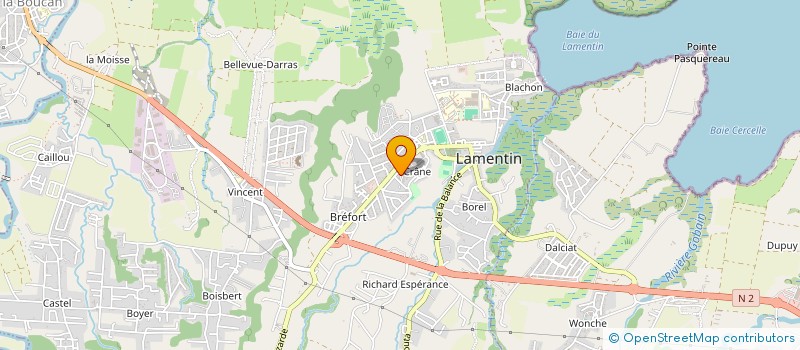 localisation de l'entreprise ASSOCIATION KARUKERA CONSULTING à LAMENTIN