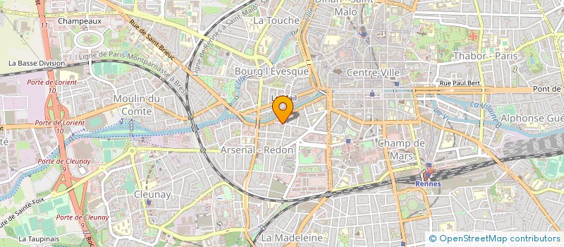 localisation de l'entreprise ASSOCIATION KAS DIGAS  RENNES