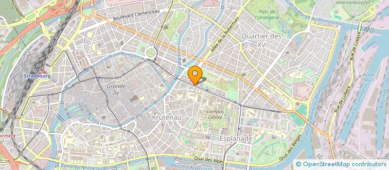localisation de l'entreprise ASSOCIATION KATALINA à STRASBOURG