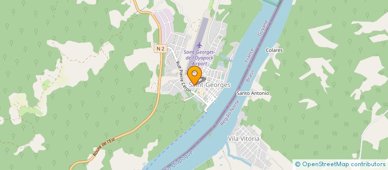 localisation de l'entreprise ASSOCIATION KAYAPOCK à SAINT-GEORGES