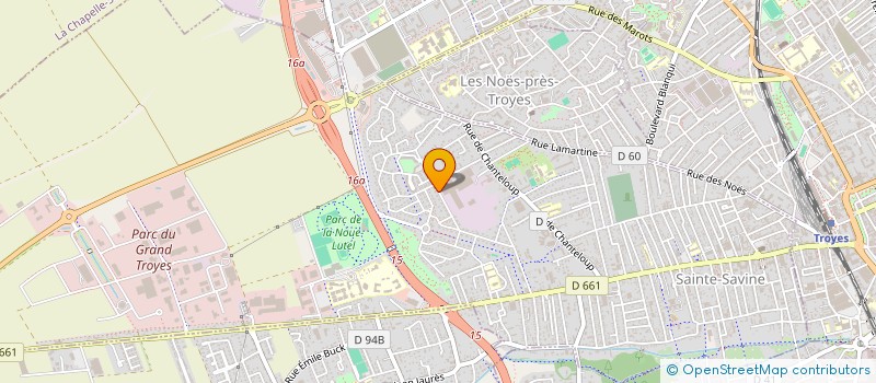 localisation de l'entreprise ASSOCIATION KAZ D'AOU  SAINTE-SAVINE