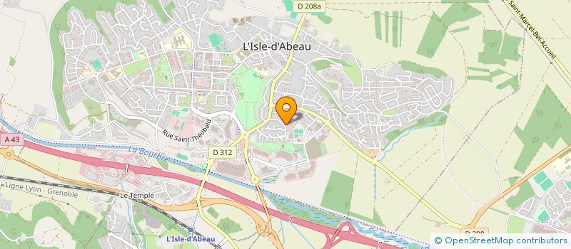 localisation de l'entreprise ASSOCIATION KENEILEZ à L'ISLE-D'ABEAU