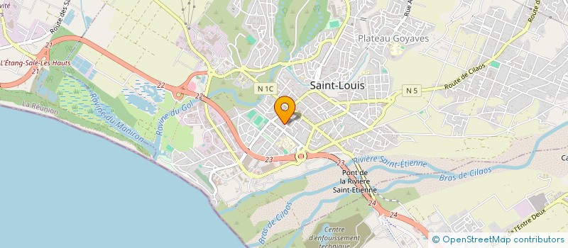 localisation de l'entreprise ASSOCIATION KER PO DOMIN à SAINT-LOUIS