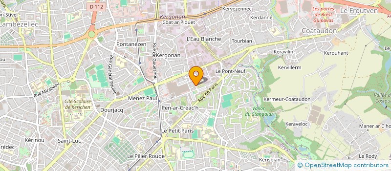 localisation de l'entreprise ASSOCIATION KERBERNARD-ELEMENTAIRE à BREST