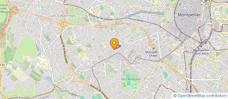 localisation de l'entreprise ASSOCIATION KERES à MONTPELLIER