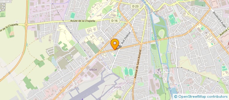 localisation de l'entreprise ASSOCIATION KIDANSE  BOURGES