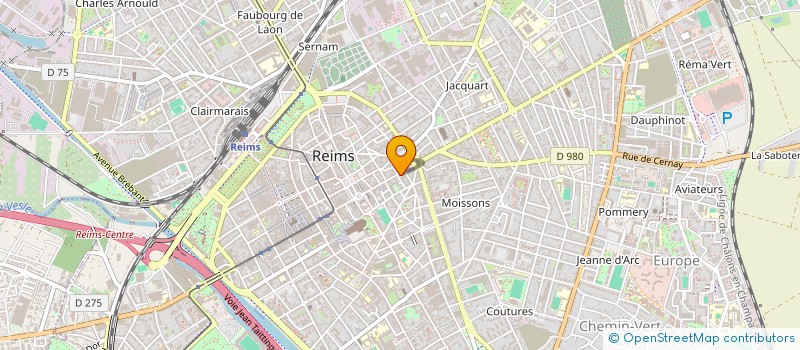 localisation de l'entreprise ASSOCIATION KIDS HARMONY  REIMS