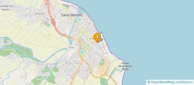 localisation de l'entreprise ASSOCIATION KILTIR'ARTHERAPIE à SAINT-BENOIT