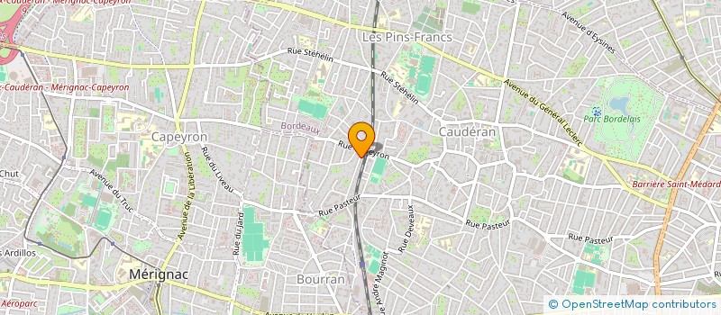 localisation de l'entreprise ASSOCIATION KINTSU MOTION  BORDEAUX