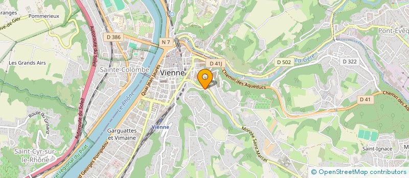 localisation de l'entreprise ASSOCIATION KINTWADI à VIENNE