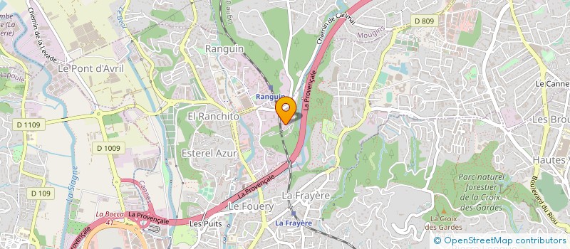 localisation de l'entreprise ASSOCIATION KIRAZEN à LE CANNET