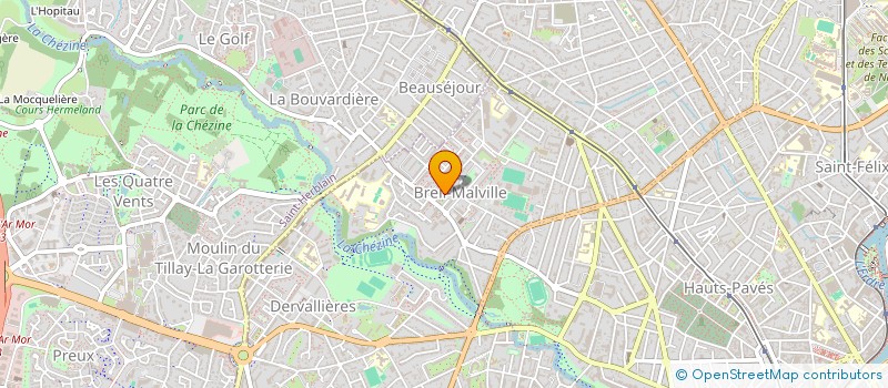 localisation de l'entreprise ASSOCIATION KIRIDI MALIFE (K.M)  NANTES
