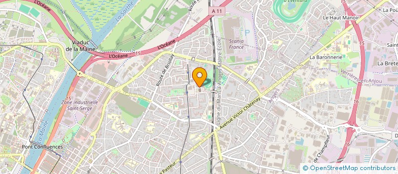 localisation de l'entreprise ASSOCIATION KITABI (MON LIVRE)  ANGERS