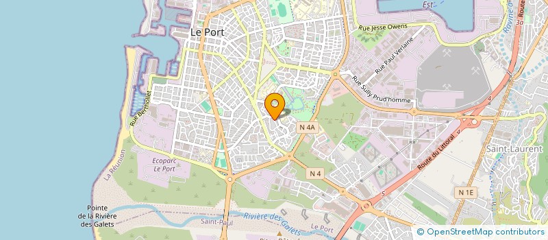 localisation de l'entreprise ASSOCIATION KIZOMBALAKOUR  LE PORT