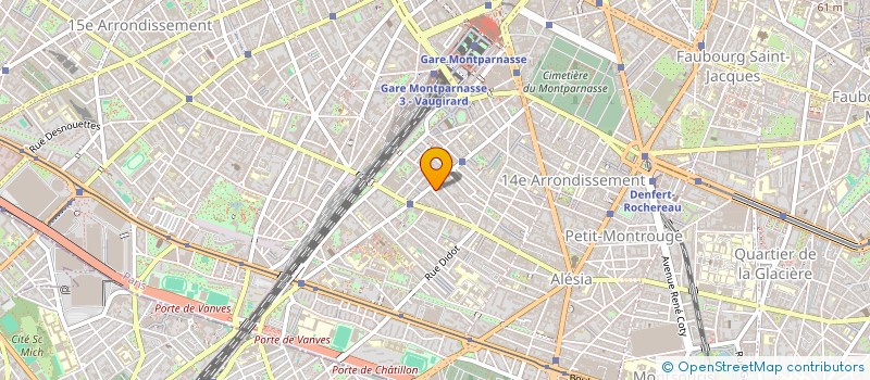 localisation de l'entreprise ASSOCIATION KLANBA  PARIS