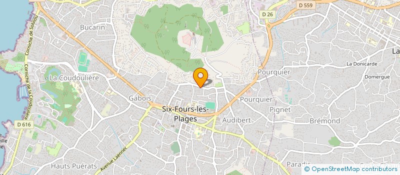 localisation de l'entreprise ASSOCIATION KOLADIA à SIX-FOURS-LES-PLAGES