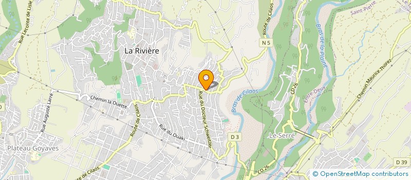 localisation de l'entreprise ASSOCIATION KOLORE à SAINT-LOUIS
