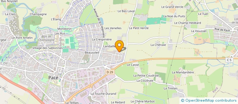 localisation de l'entreprise ASSOCIATION KONDOR à PACE
