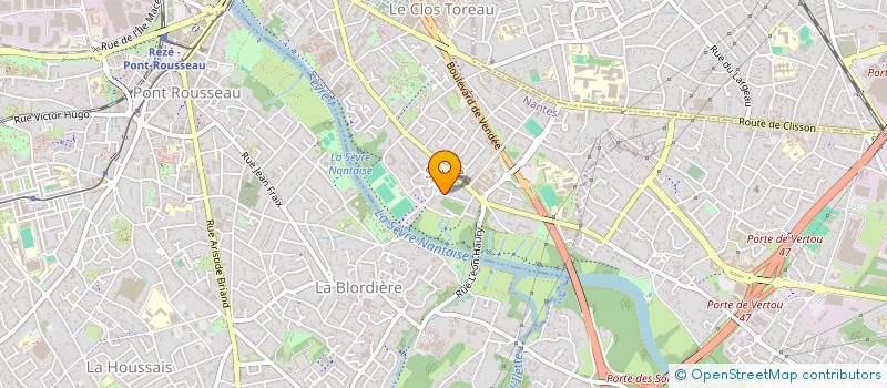 localisation de l'entreprise ASSOCIATION KONGOBA DOUMDOUM  NANTES