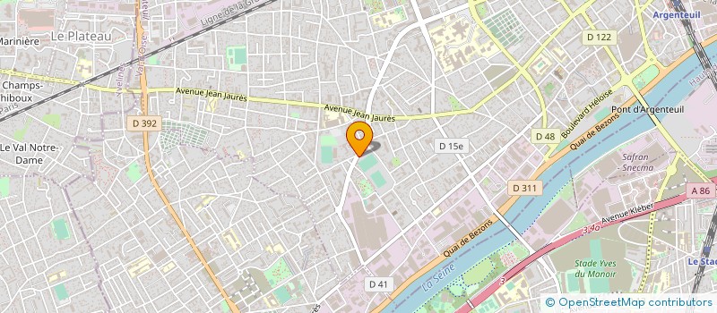 localisation de l'entreprise ASSOCIATION KOULAL à ARGENTEUIL
