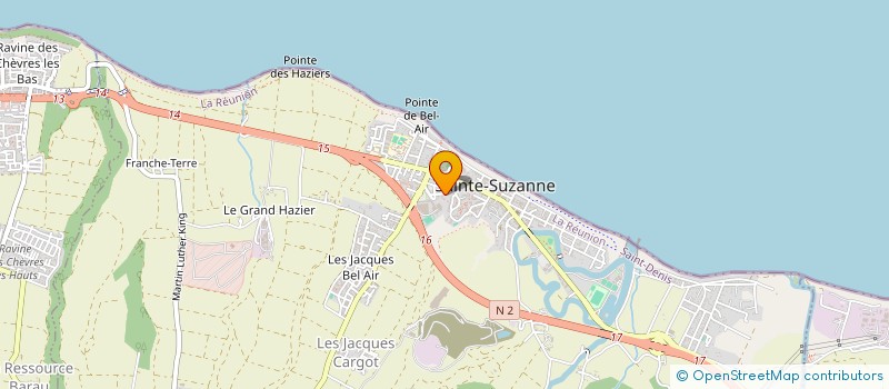 localisation de l'entreprise ASSOCIATION KOULER MON NASYON à SAINTE-SUZANNE