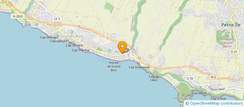 localisation de l'entreprise ASSOCIATION KOZ'ANIMAL à SAINT-PIERRE