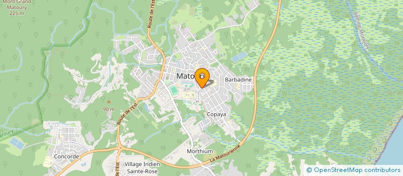 localisation de l'entreprise ASSOCIATION KRAV MAGA 97.3 à MATOURY
